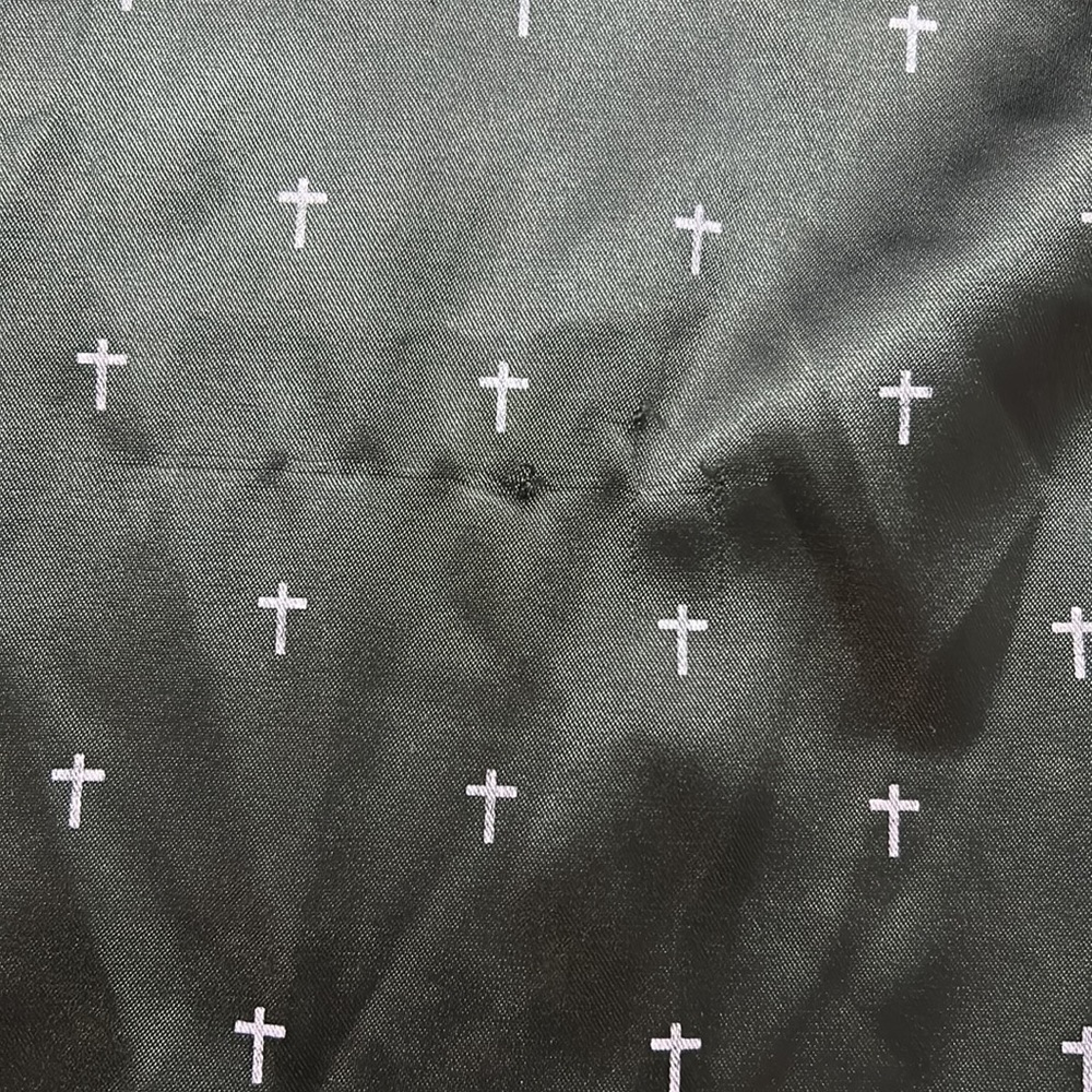 Hell Bunny Halter Cross Print Dress - Picture 4 of 10